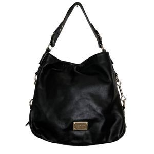 Michael Michael Kors Big Valley Hobo Shoulder Bag Black